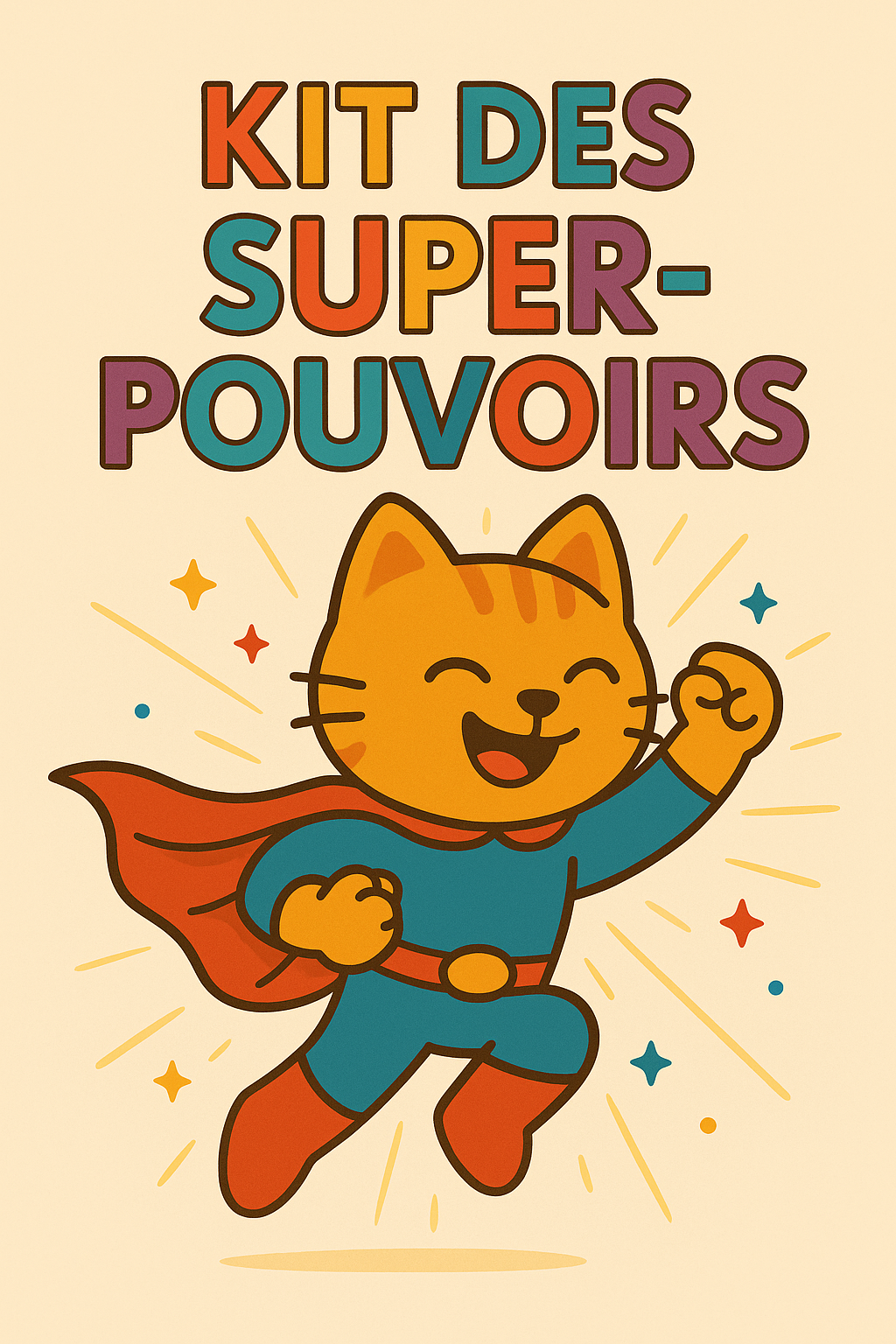 KIT des Super-pouvoirs : LES VALEURS (Garçon)