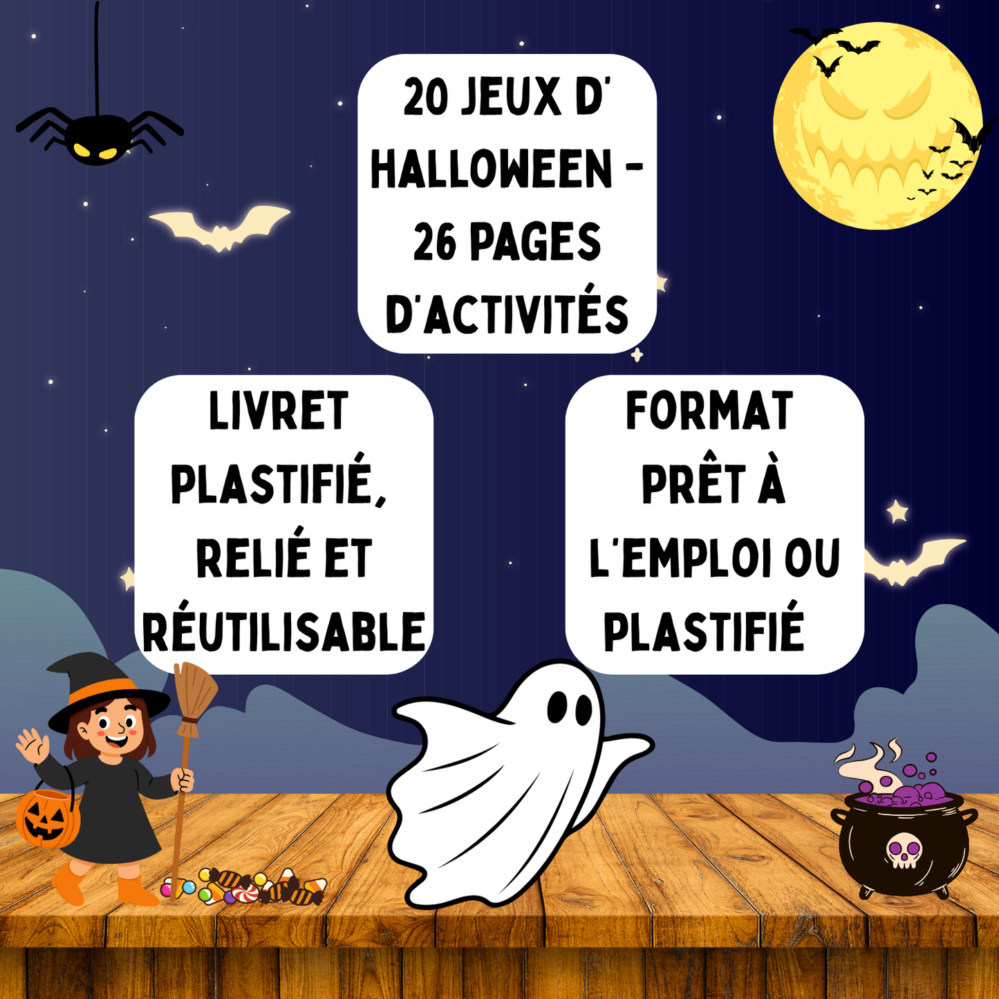 20 Mini-jeux d'Halloween