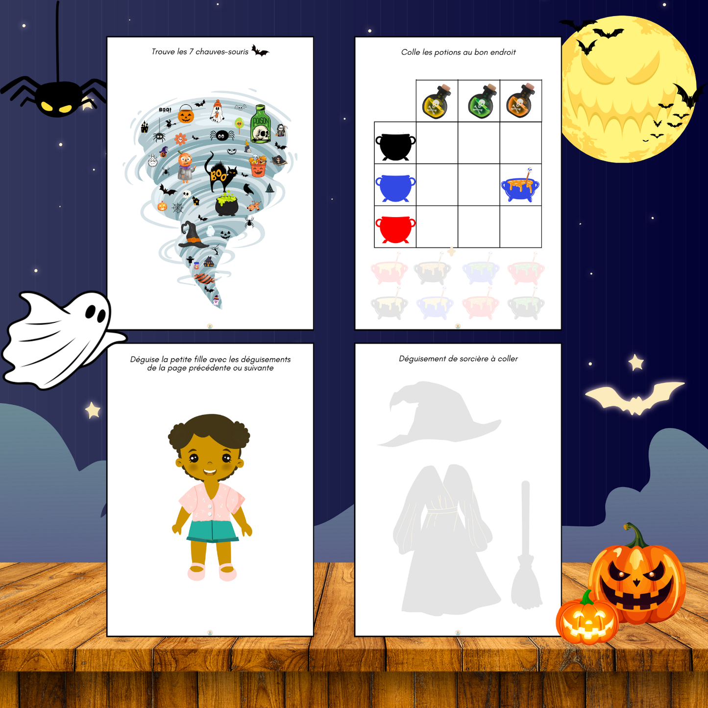 20 Mini-jeux d'Halloween