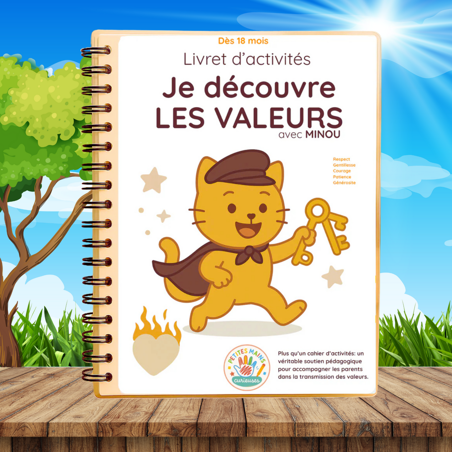 Je Découvre les VALEURS avec Minou