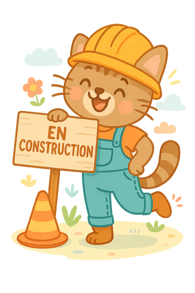 Minou en construction